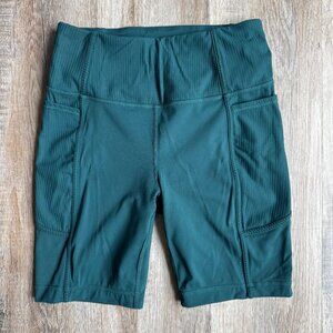 Mondetta Performance Ribbed Biker Shorts Small​